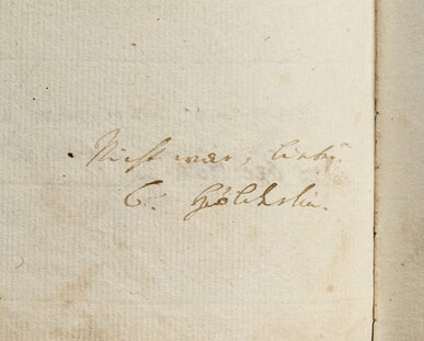 Aus dem Archiv geholt: das Stammbuch Dobel