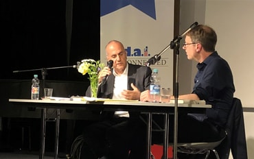Luigi Reitani im Gespräch mit dem Lyriker Jan Wagner 2018